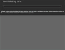 Tablet Screenshot of installers.remehaheating.co.uk